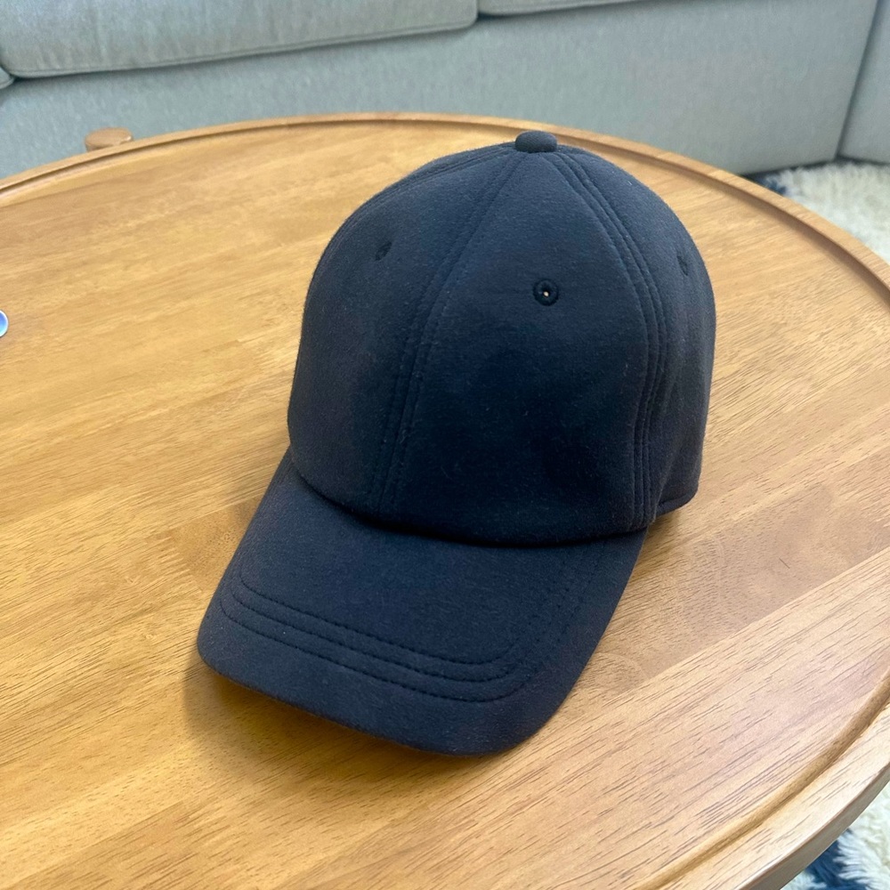 Lululemon Black Adjustable Baseball Cap